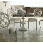 Melange 42'' Pedestal Dining Table HKR8754 638 75007 inset2
