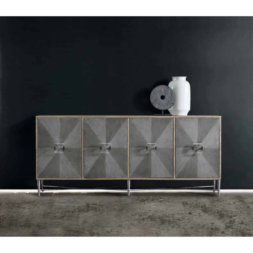 Melange Zola Four-Door Credenza - Image 5