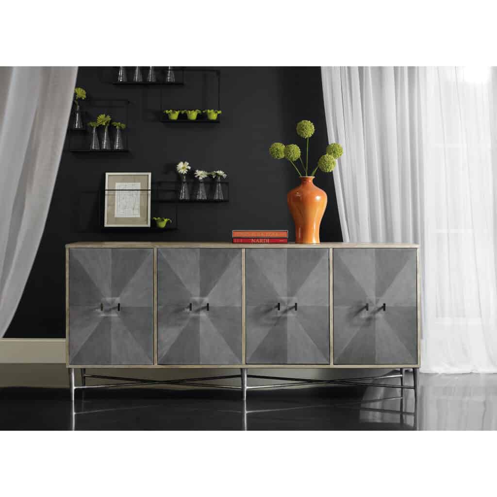 Melange 86'' Wide Credenza HKR12481 638 85316 ltgy room