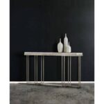 Melange 64.75'' Console Table HKR12486 638 85327 wh abstract