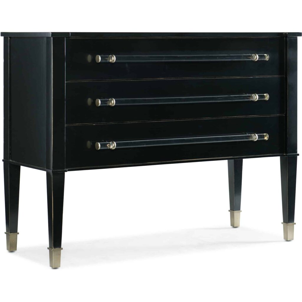 Melange Rowan 3 Drawers Standard Dresser GCSR1140 638 85432 blk silo