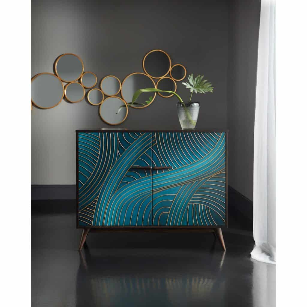 Melange 48" Wide Wood Server - Image 3