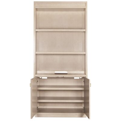 Marlowe Bookcase 7 Marlowe Bookcase 6420-10445-80 6420 10445 80 open straight silo
