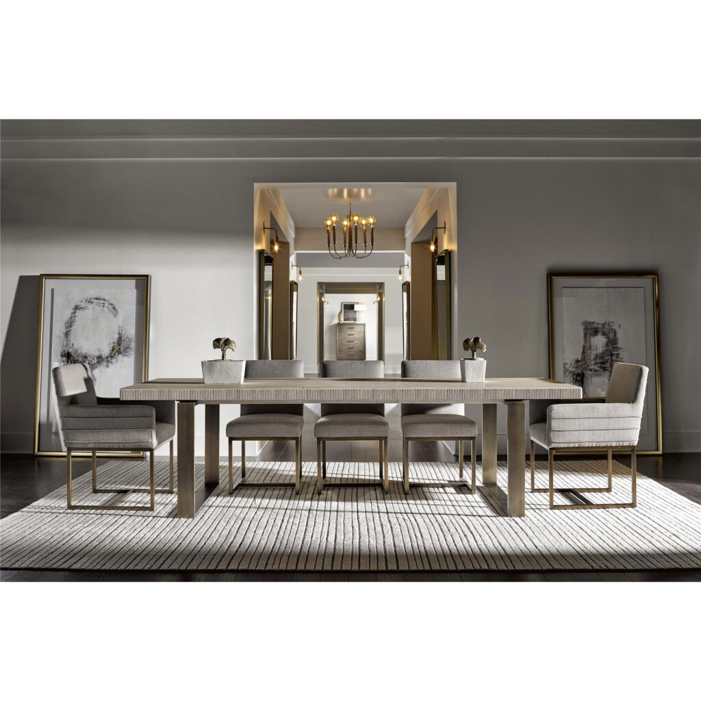 Modern Robards Rectangular Dining Table 643755 643 DR RS2 755 C