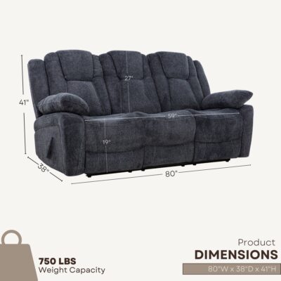 Anakin Reclining Sofa 64646 64646 12