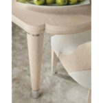 Nouveau Chic Rectangle Dining Table w/1-22in Leaf 6500-75200-80 6500 75200 80 detail