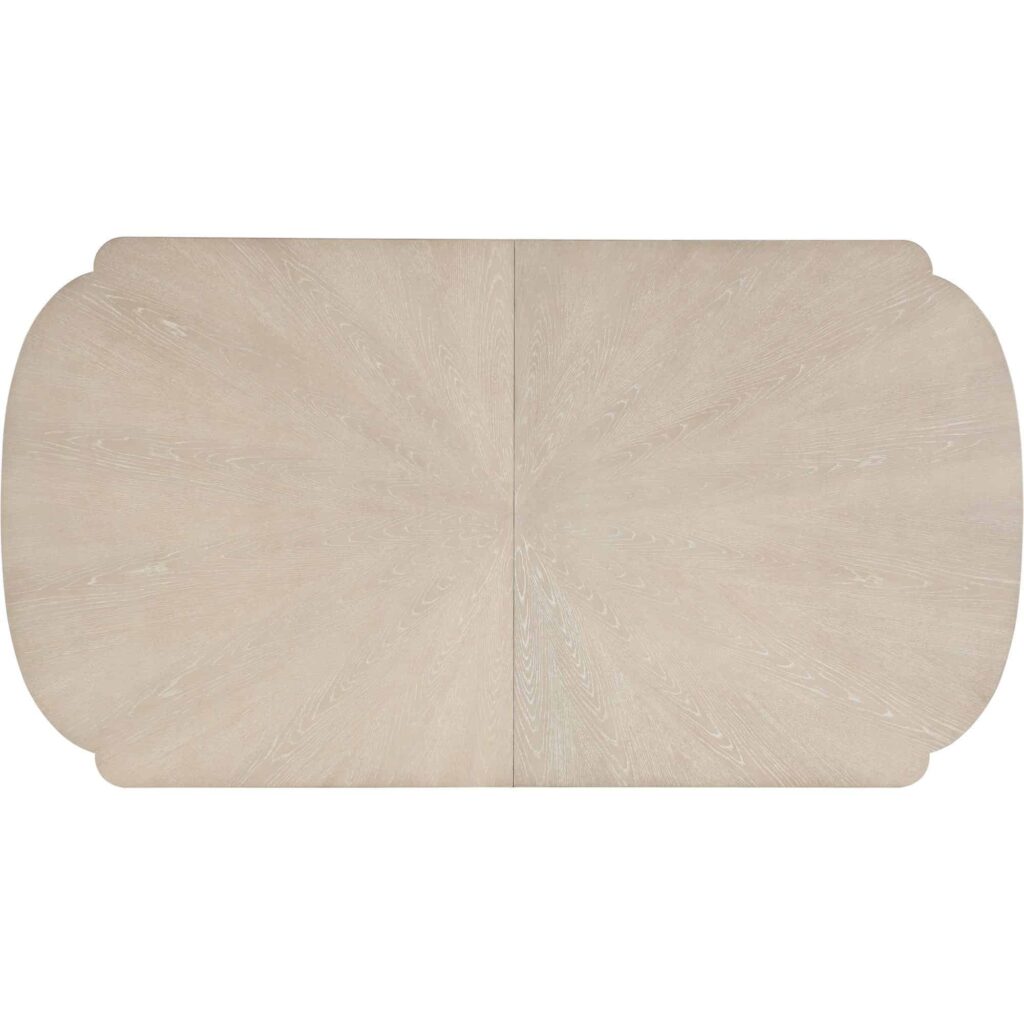 Nouveau Chic Rectangle Dining Table w/1-22in Leaf - Image 5