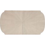 Nouveau Chic Rectangle Dining Table w/1-22in Leaf 6500-75200-80 6500 75200 80 top3