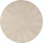 Nouveau Chic Round Pedestal Dining Table 6500-75203-80 6500 75203 80 top