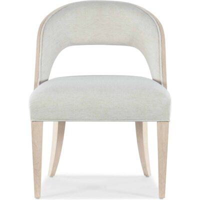 Nouveau Chic Upholstered Back Side Chair Dining Chair C111030545 6500 75411 80 straight silo
