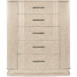 Nouveau Chic Five Drawer Chest 6500-90010-80 6500 90010 80 straight silo