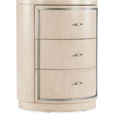 Nouveau Chic Round Nightstand