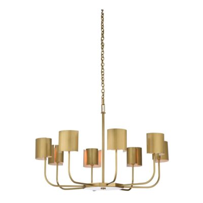 Castle Yard Chandelier - Brass