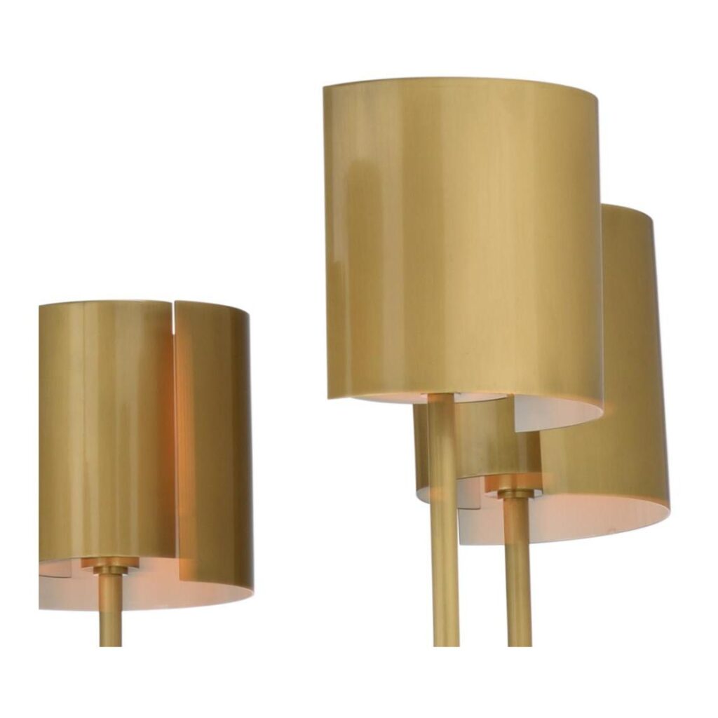 Castle Yard Chandelier - Brass - Image 2