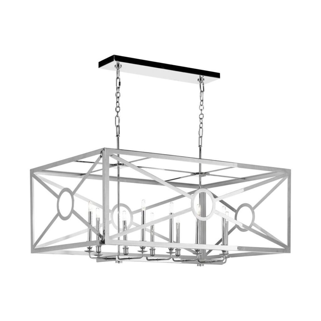 Chilton Grove Chandelier - Nickel