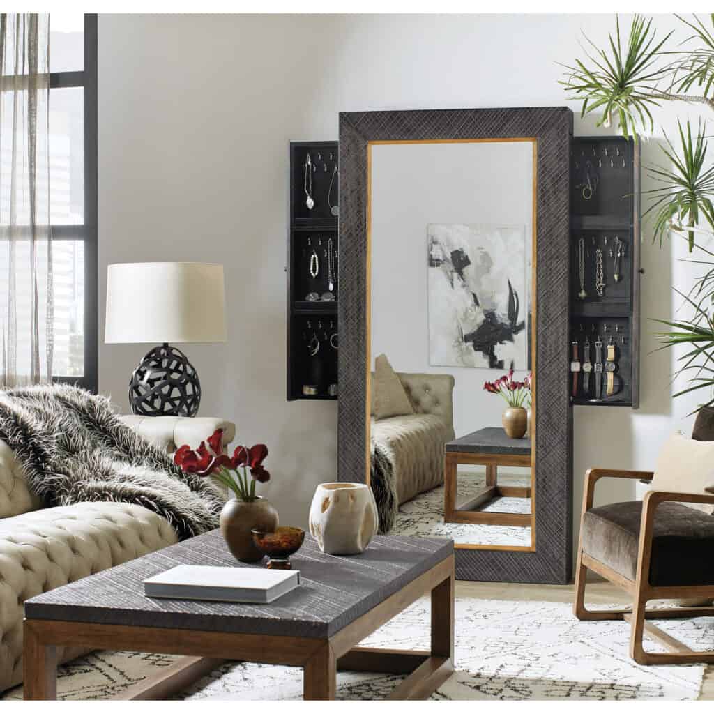 Big Sky Floor Mirror w/Jewelry Storage 6700-50007-99 6700 50007 99 room2