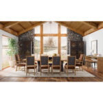 Big Sky Extendable Trestle Dining Table GCSR4698 6700 75200 300 310 50008 80003 80 75906 98 room