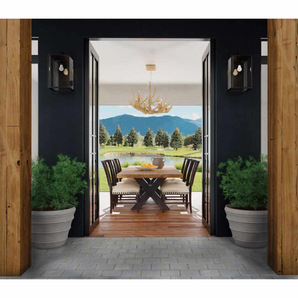 Big Sky Extendable Trestle Dining Table - Image 7