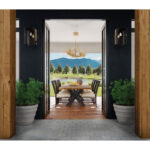 Big Sky Extendable Trestle Dining Table GCSR4698 6700 75200 80 410 98 room