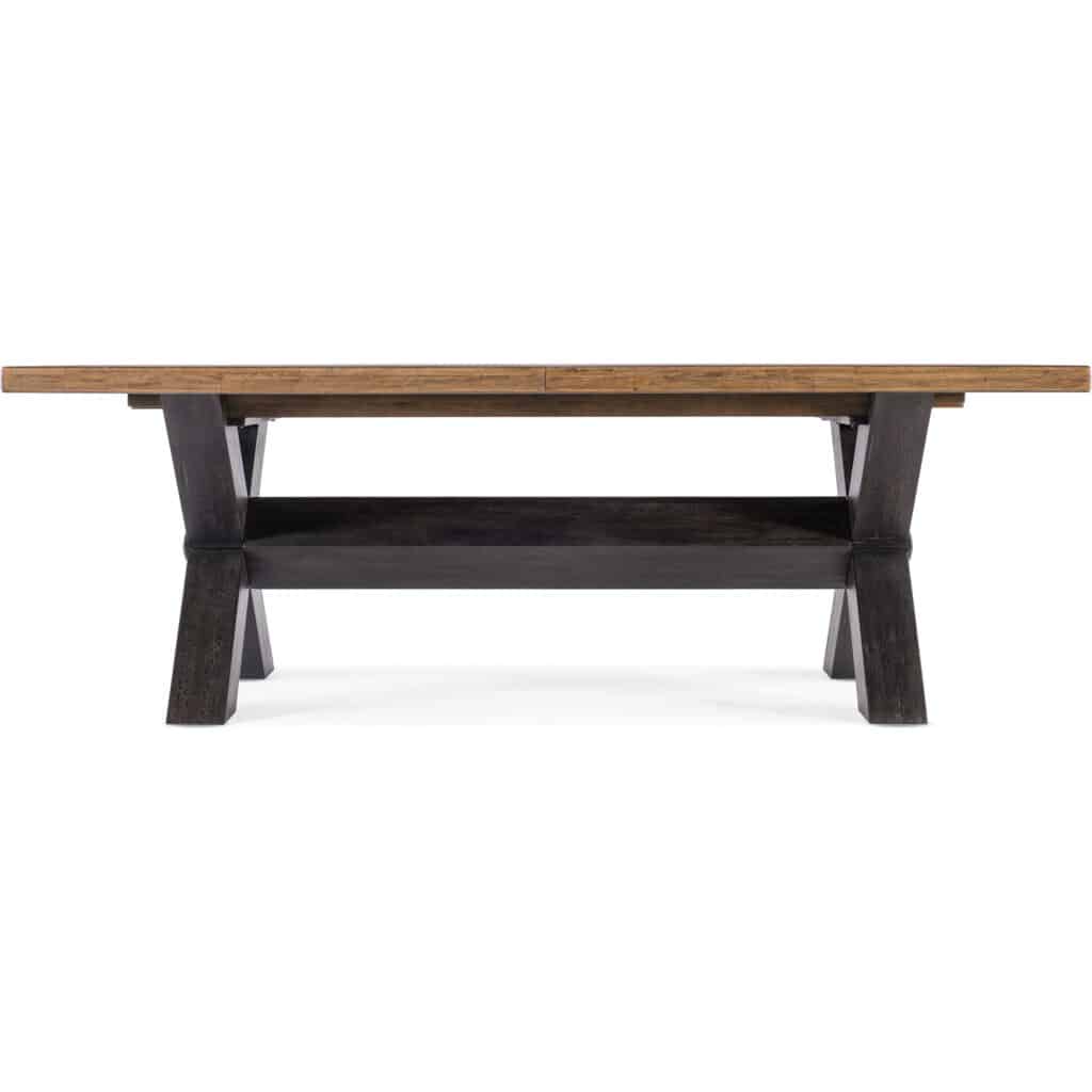 Big Sky Extendable Trestle Dining Table - Image 3