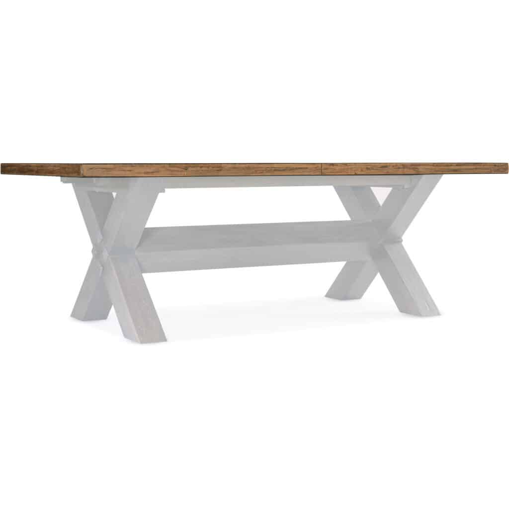 Big Sky Extendable Trestle Dining Table - Image 12