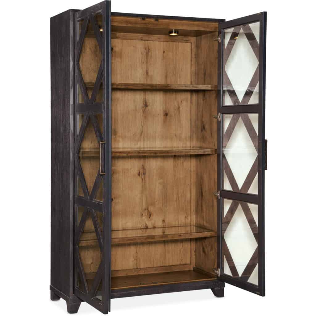 Big Sky Display Cabinet 6700-75906-98 6700 75906 98 open silo