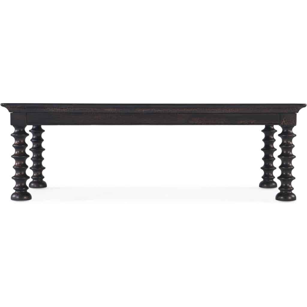 Big Sky Turned Leg Cocktail Table - Image 2