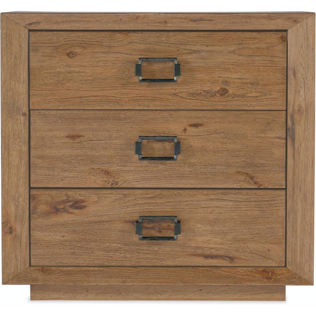 Big Sky Three Drawer Nightstand - Image 2