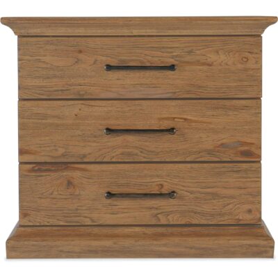 Big Sky Three Drawer Nightstand 6700-90016-80 6700 90016 80 straight silo