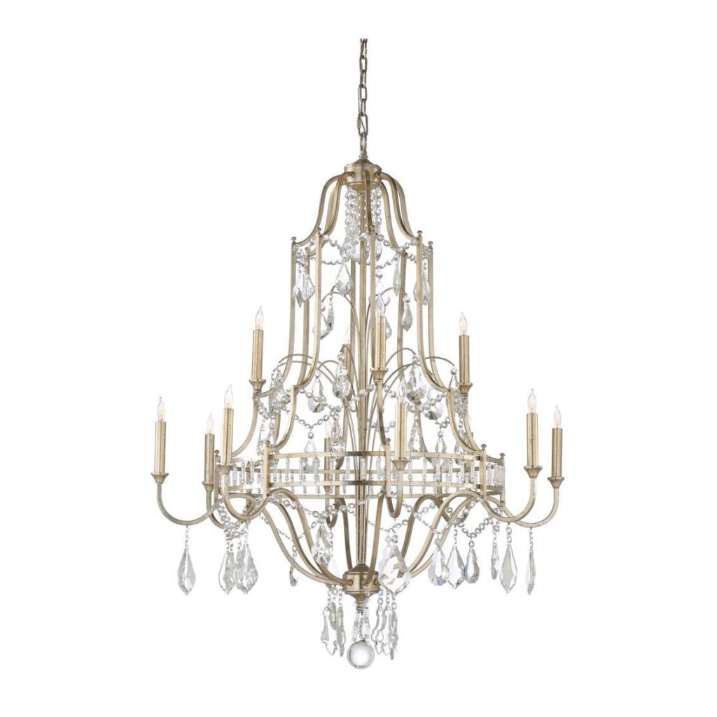 Buckhead Large Chandelier - Silver