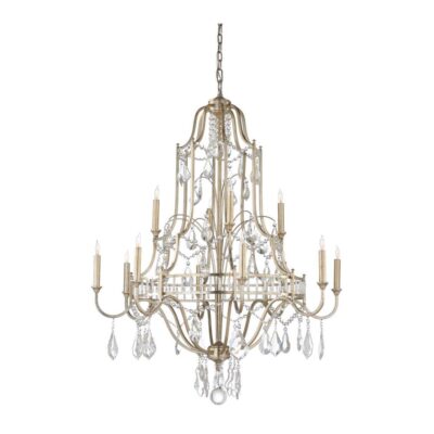 Buckhead Large Chandelier - Silver