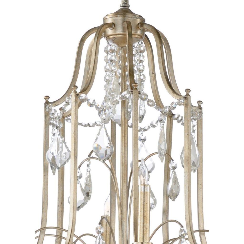 Buckhead Large Chandelier - Silver - Image 2