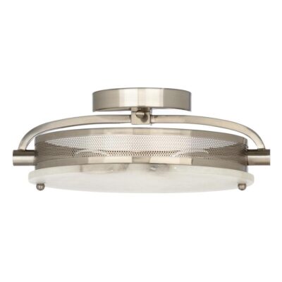 Moon Flush Mount - Nickel