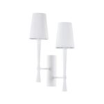 Dumas Plaster Sconce - White (Right) 67413 67413 B