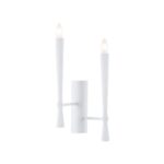Dumas Plaster Sconce - White (Right) 67413 67413 C