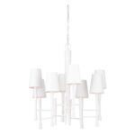 White Ferrier Chandelier 67424 67424 B