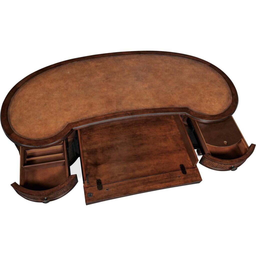 Charleston Solid Wood Base Writing Desk - Image 3