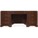 Charleston Executive Desk 6750-10563-85 6750 10563 85 straight silo