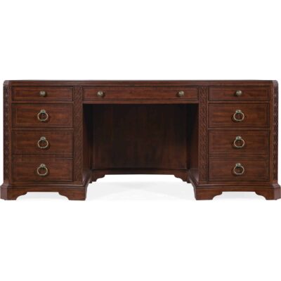 Charleston Solid Wood Base Executive Desk GCSR5037 6750 10563 85 straight silo