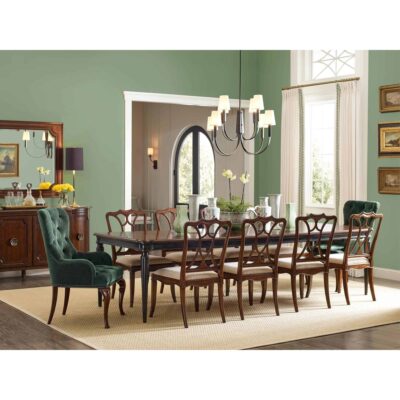 Charleston Rectangle Leg Dining Table w-2-22in leaves 19 Charleston Rectangle Leg Dining Table w-2-22in leaves 6750-75200-00 6750 75200 00 75310 85 75500 37 room