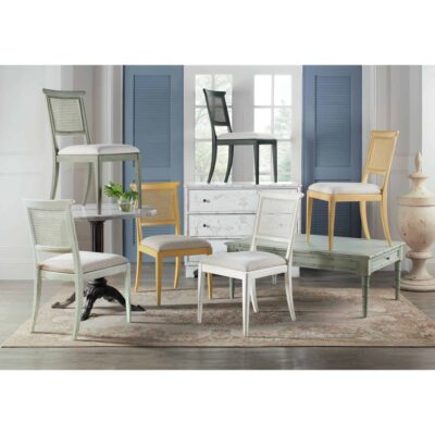 Charleston Round Stone Top Dining Table GCSR5050 6750 75410 05 12 14 32 33 40 85012 06 80310 40 75202 95 room