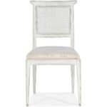 Charleston Upholstered Seat Side Chair 6750-75410-05 6750 75410 05 straight silo