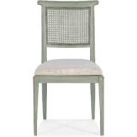 Charleston Upholstered Seat Side Chair 6750-75410-32 6750 75410 32 straight silo