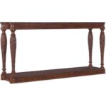 Charleston Console Table 6750-80451-85 6750 80451 85 back silo
