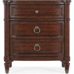 Charleston Three-Drawer Nightstand 6750-90015-85 6750 90015 85 straight silo