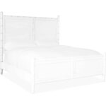 Charleston King Panel Bed 6750-90166-06 6750 90167 06 silo