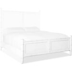 Charleston King Panel Bed 6750-90166-06 6750 90168 06 silo