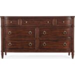 Charleston Seven-Drawer Dresser 6750-90202-85 6750 90202 85 straight silo