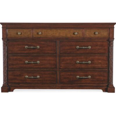 Charleston 68" W 9 - Drawer Dresser GCSR5098 6750 90302 85 straight silo