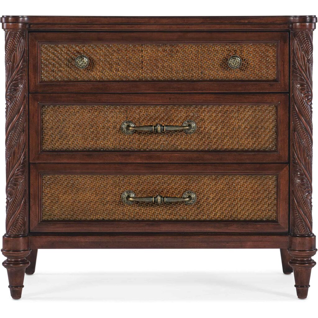 Charleston Three-Drawer Nightstand - Image 3